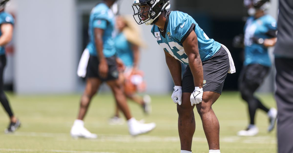 Jacksonville Jaguars coach Liam Coen sees big things for former Hokies RB Bhayshul Tuten