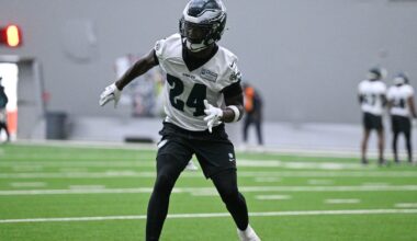 Eagles OTA practice notes: There’s certainly competition at cornerback and safety
