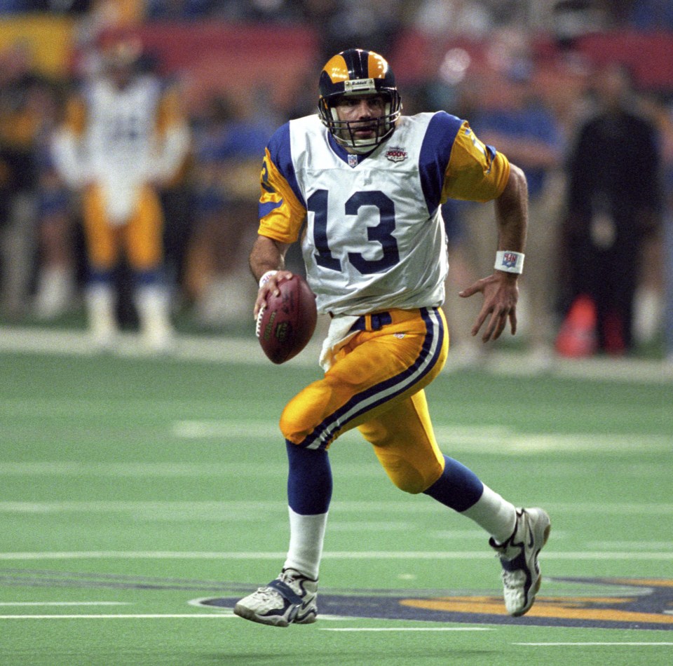 Warner led the NFL's most dominant offense