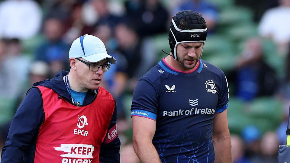 Caelan Doris is withdrawn from the Champions Cup semi-final