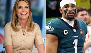 Savannah Guthrie Calls Asking Jalen Hurts This Embarrassing Question Her 'Career Lowlight'