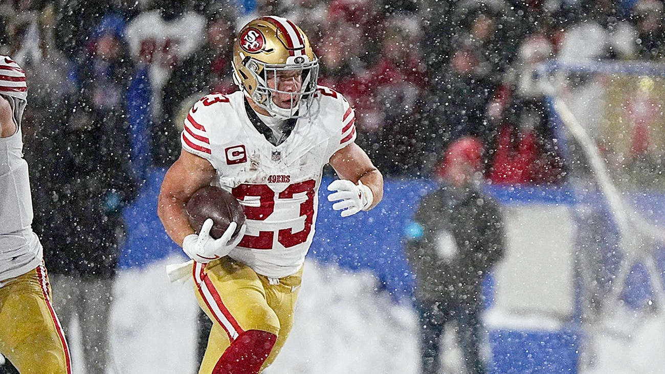 PFF: Christian McCaffrey key to 49ers' 2025 comeback hopes