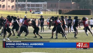 Spring Football Heats Up in Middle Georgia With Four-Team Jamboree in Warner Robins - 41NBC News