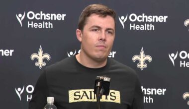 New Orleans Saints favored in only one game in the 2025 season