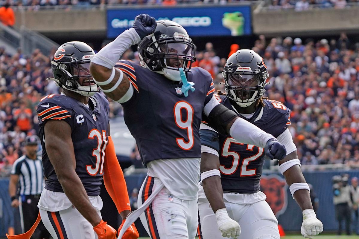 Bears' Kevin Byard discusses Jaquan Brisker's return to the practice field