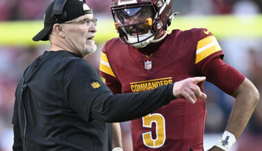 Commanders QB Jayden Daniels plans to ‘eliminate some tendencies’ to avoid sophomore slump