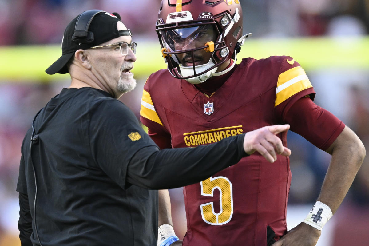 Commanders QB Jayden Daniels plans to ‘eliminate some tendencies’ to avoid sophomore slump