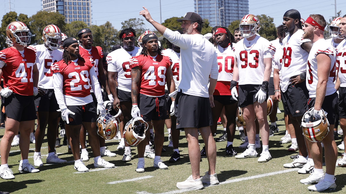 Kyle Shanahan happy 49ers veterans answered offseason program challenge – NBC Sports Bay Area & California