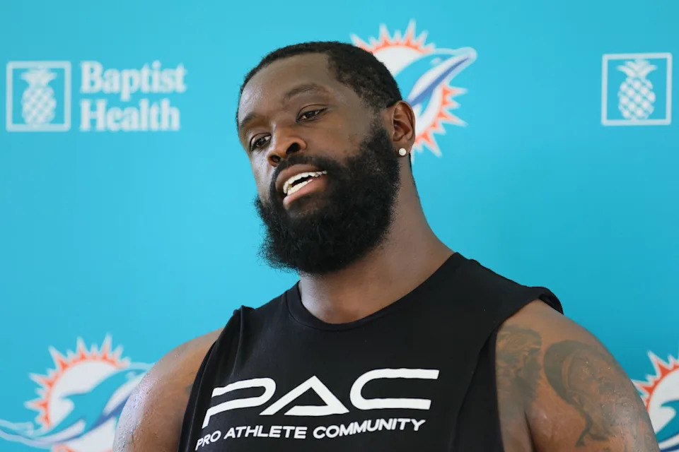 Terron Armstead, Miami DolphinsSam Navarro-Imagn Images