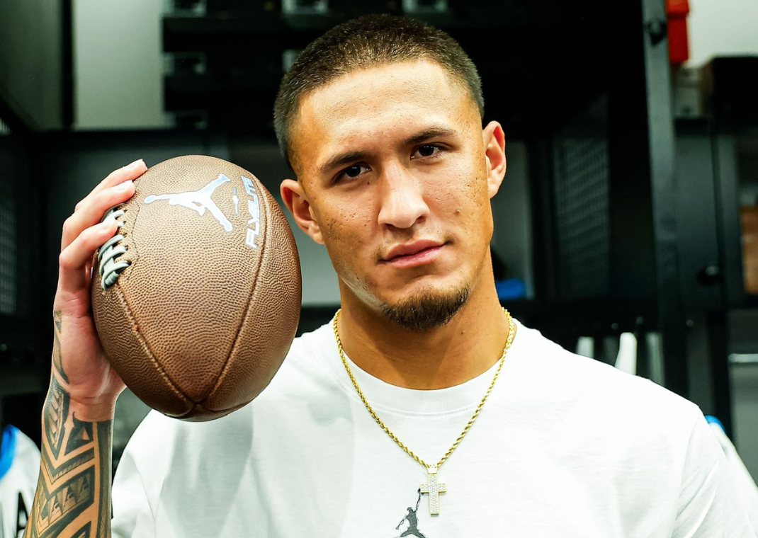 Tetairoa McMillan Joins Jordan Brand