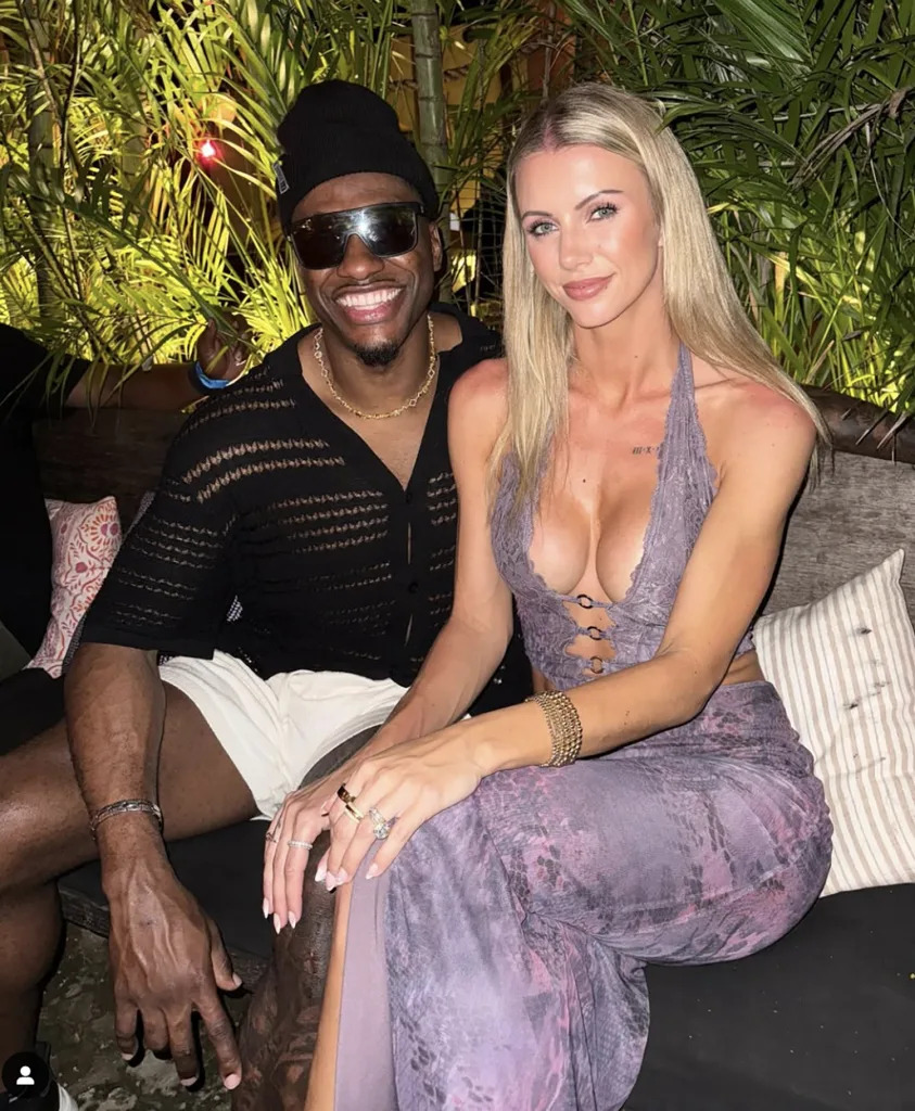 Robert Griffin III with his wife Grete. GreteGriffin/Instagram