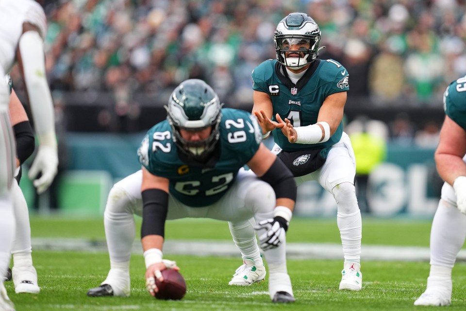 Kelce was the first to perfect the art of the Tush Push with QB Hurts