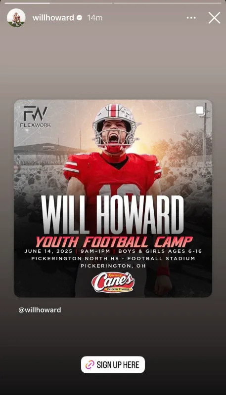 Will Howard, InstagramWill Howard, Instagram