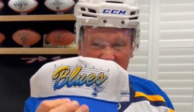 Unlikely fan — Jon Gruden — vocally jumps on Blues bandwagon
