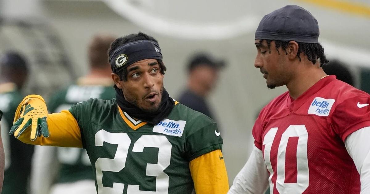 With status up in the air, Packers cornerback Jaire Alexander isn’t taking part in team’s on-field offseason program work | News