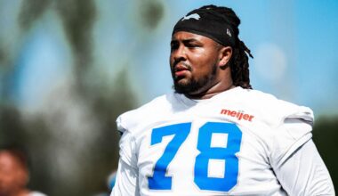 Tyleik Williams eases into Detroit Lions' rookie minicamp | Sports