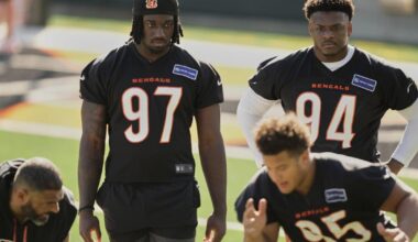 Bengals 1st-round pick Stewart doesn't take part in rookie minicamp after not signing contract | NFL