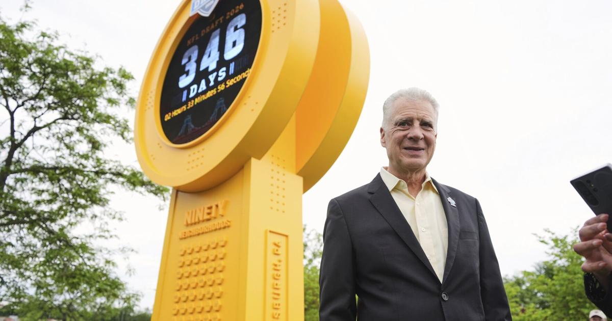 Steelers NFL Draft Football - New Castle News