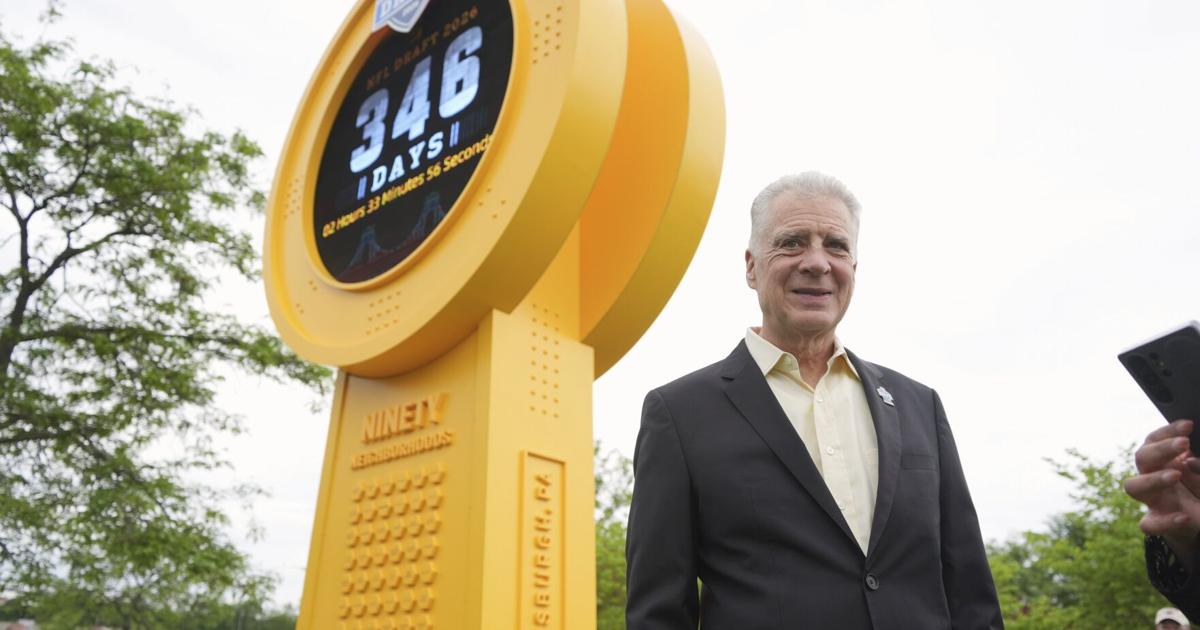 Steelers NFL Draft Football - New Castle News