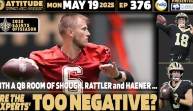 Are experts too negative on 2025 Saints outlook? Dattitude | Sports Betting