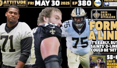 Saints make big shifts on offensive line: Dattitude Podcast | Sports Betting