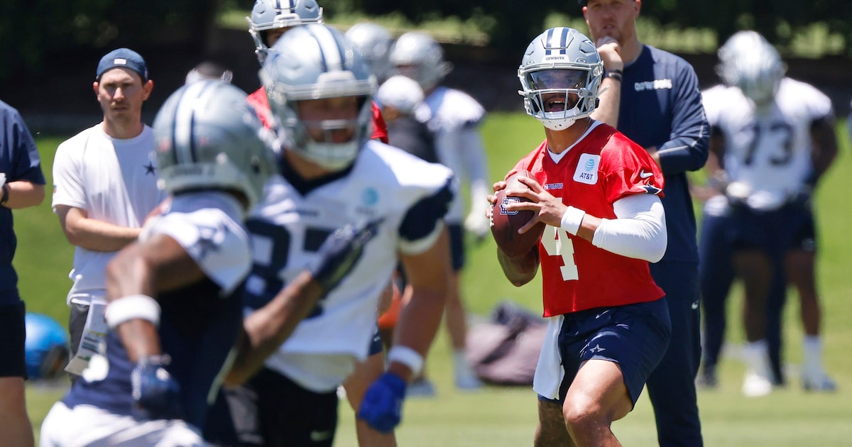 Why QB Dak Prescott’s on-field presence is a welcome sight at Dallas Cowboys OTAs