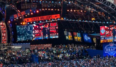 Commanders are hosting the 2027 NFL draft in Washington, AP source says