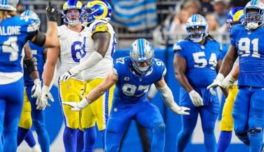 Detroit Lions coaches elated he's back