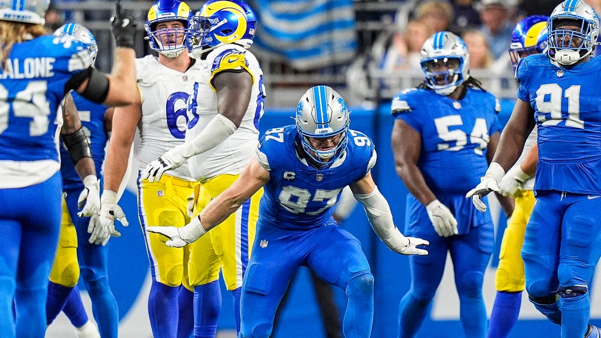 Detroit Lions coaches elated he's back