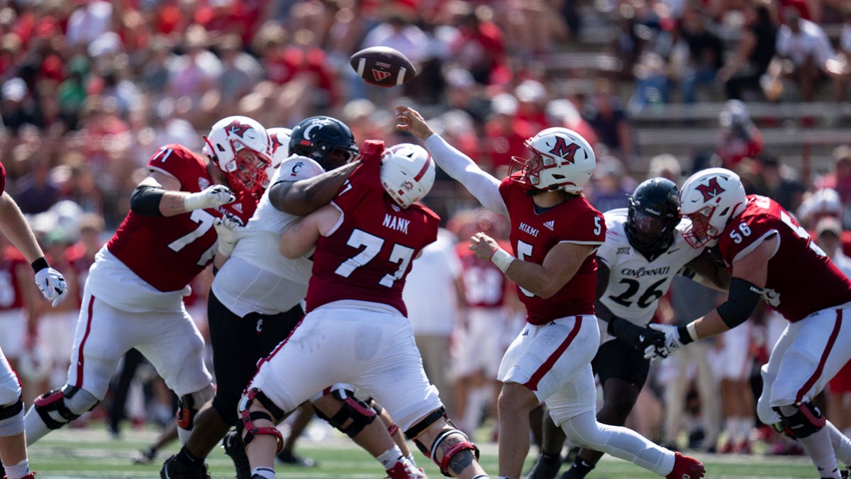 Brett Gabbert, Miami RedHawks quarterback, signs with NFL's Dolphins