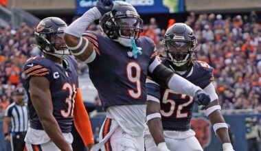 Bears' Kevin Byard discusses Jaquan Brisker's return to practice field