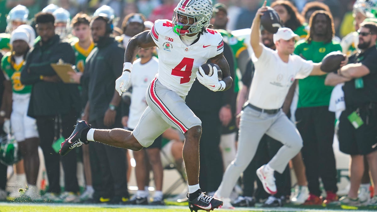 Ohio State's Jeremiah Smith on EA Sports College Football 26 video game