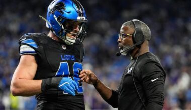 Detroit Lions LB Jack Campbell 'all good' after offseason hip surgery