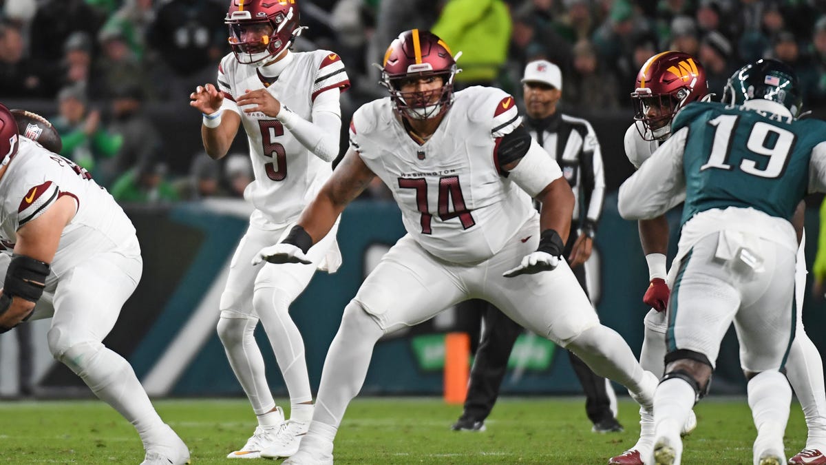 Commanders GM talks beefed-up offensive line