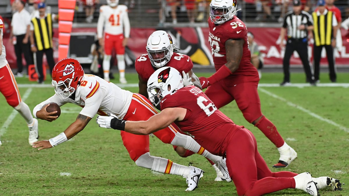 Arizona Cardinals waive DL Ben Stille