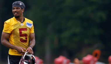 Commanders QB Jayden Daniels bulked up this offseason