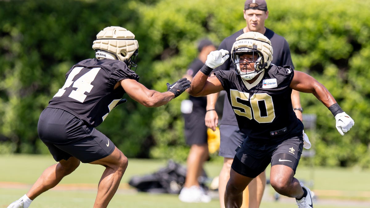 All 16 players trying out at New Orleans Saints 2025 rookie minicamp