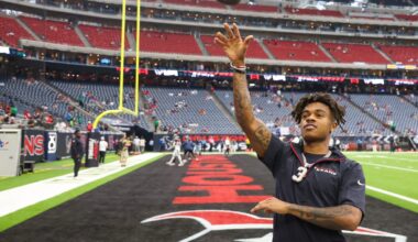 Texans HC DeMeco Ryans provide injury update on WR Tank Dell