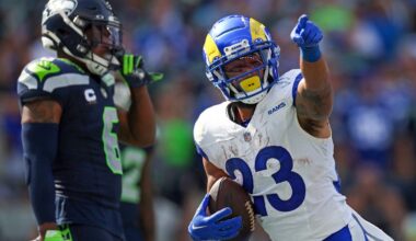 How does Jarquez Hunter impact Kyren Williams deal?