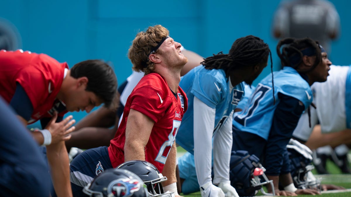 Tennessee Titans' Will Levis talks mindset, quarterback competition