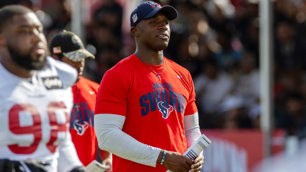 Texans HC DeMeco Ryans discusses plans for preseason joint practices