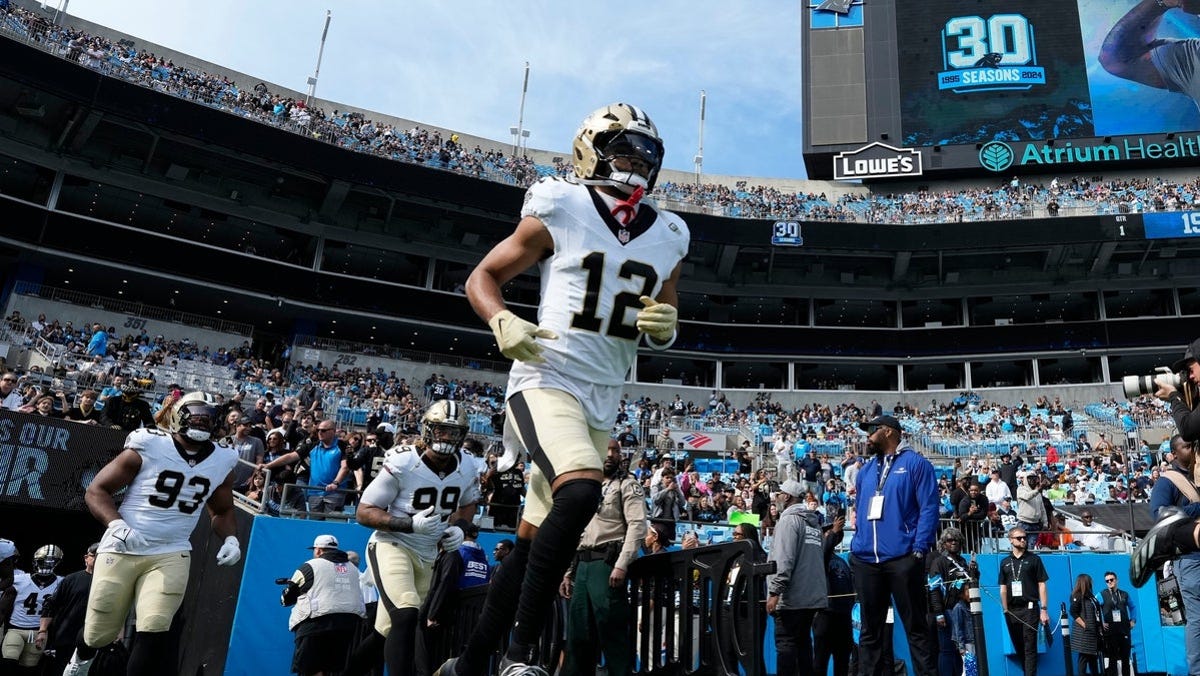 Chris Olave stats, game log, news, injury status