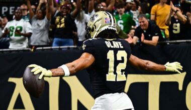 Saints must work on contract extension with WR Chris Olave