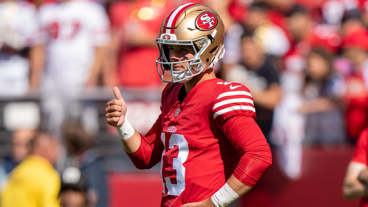 Seahawks QB Jalen Milroe is watching Brock Purdy's film to prepare