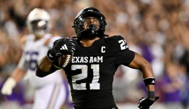 Texas A&M LB Taurean York is one of PFF's top linebackers to watch