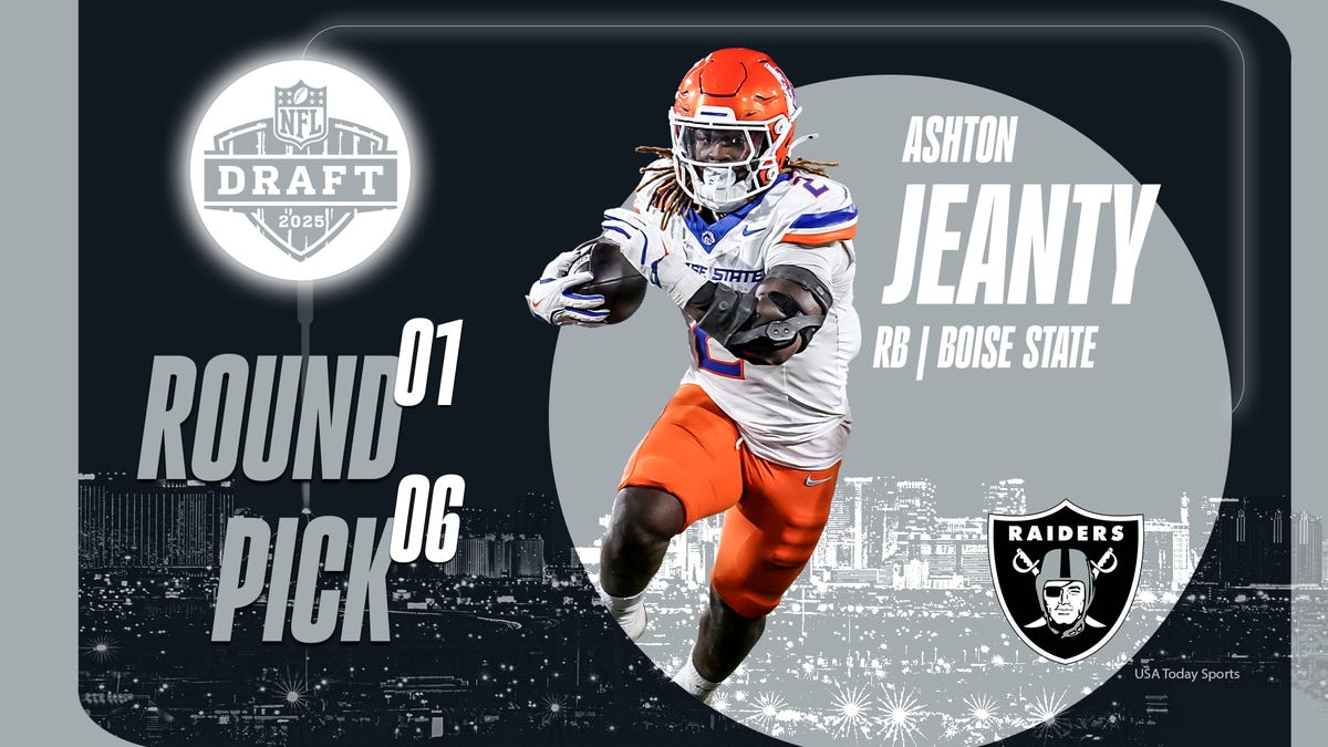 Raiders make jersey number switch for Jeanty