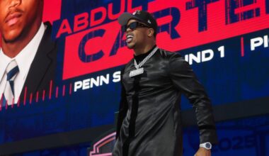 Abdul Carter named a 'virtual lock' to start for Giants in Week 1