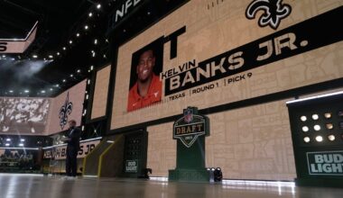 Kelvin Banks, Jr. signs four year contract with New Orleans Saints