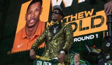 Packers announce uniform numbers for full 8-player draft class in 2025