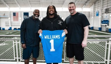 Detroit Lions sign first-round pick Tyleik Williams
